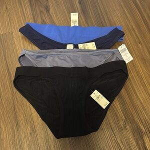 NWT 3 Aerie 1 Soma Size Large Assorted Panties Set Bikini Thong